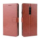 Retro Crazy Horse Texture Horizontal Flip Leather Case for Xiaomi Redmi K20 /K20 Pro , with Holder & Card Slots & Photo Frame(Brown) - 1