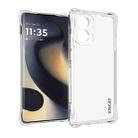 For Motorola Edge 2024 ENKAY Hat-Prince Transparent TPU Shockproof Phone Case - 1