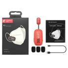 Yanmai K2 Portable Mini Wireless Bluetooth Lapel Microphone(Red) - 1