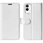 For Nokia X30 R64 Texture Horizontal Flip Leather Phone Case(White) - 1