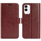 For Nokia X30 R64 Texture Horizontal Flip Leather Phone Case(Brown) - 1