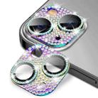 For iPhone 13 / 13 mini ENKAY Hat-Prince Blink Diamond Camera Lens Aluminium Alloy Tempered Glass Film(Colorful) - 1