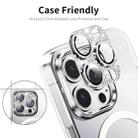 For iPhone 12 Pro ENKAY Hat-Prince Blink Diamond Camera Lens Aluminium Alloy Tempered Glass Film(Silver) - 4