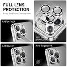 For iPhone 13 Pro / 13 Pro Max ENKAY Hat-Prince Anti-reflection Camera Lens Aluminium Alloy Tempered Glass Film(Black) - 3