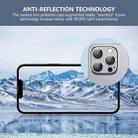 For iPhone 13 Pro / 13 Pro Max ENKAY Hat-Prince Anti-reflection Camera Lens Aluminium Alloy Tempered Glass Film(Gold) - 5
