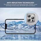 For iPhone 13 Pro / 13 Pro Max ENKAY Hat-Prince Anti-reflection Camera Lens Aluminium Alloy Tempered Glass Film(Silver) - 5