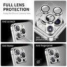 For iPhone 12 Pro / 12 Pro Max ENKAY Hat-Prince Anti-reflection Camera Lens Aluminium Alloy Tempered Glass Film(Black) - 3