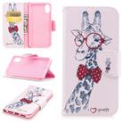 For iPhone SE 2022 / SE 2020 / 8 / 7 Colored Drawing Pattern Horizontal Flip Leather Case with Holder & Card Slots & Wallet(Deer) - 1