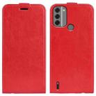 For Nokia C31 R64 Texture Vertical Flip Leather Phone Case(Red) - 1