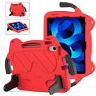 For iPad Air 2022 / Air 2020 10.9 Ice Baby EVA Shockproof Hard PC Tablet Case(Red+Black) - 1