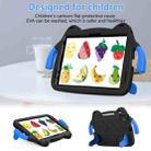 For  iPad Pro 11 2020 / 2018 Ice Baby EVA Shockproof Hard PC Tablet Case(Black+Blue) - 2
