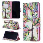 Colored Drawing Pattern Horizontal Flip Leather Case for Xiaomi Redmi 7,with Holder & Card Slots & Wallet(Tree of Life) - 1