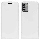 For Nokia G22 R64 Texture Vertical Flip Leather Phone Case(White) - 1