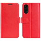 For OPPO A1 Pro 5G / Reno8 T 5G R64 Texture Horizontal Flip Leather Phone Case(Red) - 1