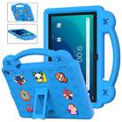 For Walmart Onn 10.1 2022 / 100071485 Handle Kickstand Children EVA Shockproof PC Tablet Case(Sky Blue) - 1