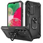 For Samsung Galaxy A14 5G Warship Armor 2 in 1 Shockproof Phone Case(Black) - 1