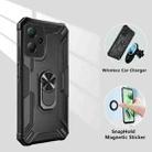 For Redmi Redmi Note 12 5G Global/Poco X5 Warship Armor 2 in 1 Shockproof Phone Case(Black) - 2