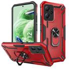For Redmi Redmi Note 12 5G Global/Poco X5 Warship Armor 2 in 1 Shockproof Phone Case(Red) - 1