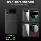 For Samsung Galaxy Z Flip4 / W23 Flip ENKAY Hat-Prince 9H Rear Camera Lens Aluminium Alloy Tempered Glass Film(Black) - 6