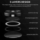 For Samsung Galaxy Z Flip4 / W23 Flip ENKAY Hat-Prince 9H Rear Camera Lens Aluminium Alloy Tempered Glass Film(Silver) - 4
