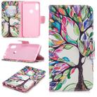 Colored Drawing Pattern Horizontal Flip Leather Case for Xiaomi Redmi Note6&Note6Pro,with Holder & Card Slots & Wallet(Butterfly Love) - 1