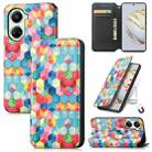 For Huawei Nova 10 SE CaseNeo Colorful Magnetic Leather Phone Case(Magic Space) - 1