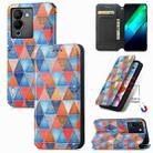 For Infinix Note 12 G96 CaseNeo Colorful Magnetic Leather Phone Case(Rhombus Mandala) - 1