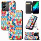 For Infinix Note 12 G96 CaseNeo Colorful Magnetic Leather Phone Case(Magic Space) - 1