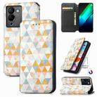 For Infinix Note 12 G96 CaseNeo Colorful Magnetic Leather Phone Case(Rhombus) - 1