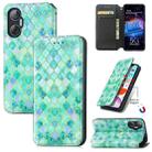 For Tecno Pova Neo 5G CaseNeo Colorful Magnetic Leather Phone Case(Emerald) - 1