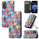 For Tecno Pova Neo 5G CaseNeo Colorful Magnetic Leather Phone Case(Rhombus Mandala) - 1