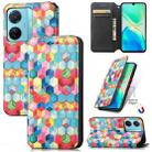 For vivo S15e CaseNeo Colorful Magnetic Leather Phone Case(Magic Space) - 1