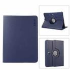 For OnePlus Pad / OPPO Pad 2 ENKAY 360 Degree Rotation Stand Litchi Leather Smart Tablet Case(Dark Blue) - 1