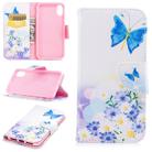 Colored Drawing Pattern Horizontal Flip Leather Case for Xiaomi Redmi Note5&Note5Pro,with Holder & Card Slots & Wallet(Butterfly Love) - 1