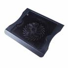 883 Game Work Laptop Router Heat Dissipation Stand with LED Light Fan - 1