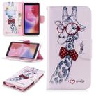 Colored Drawing Pattern Horizontal Flip Leather Case for Xiaomi Redmi 6 & 6A, with Holder & Card Slots & Wallet(Deer) - 1