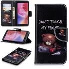 Colored Drawing Pattern Horizontal Flip Leather Case for Xiaomi Redmi 6 & 6A, with Holder & Card Slots & Wallet(Bear) - 1