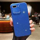 For iPhone 7 Plus / 8 Plus Jelly Glitter Solid Color TPU Phone Case(Dark Blue) - 1