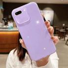 For iPhone 7 Plus / 8 Plus Jelly Glitter Solid Color TPU Phone Case(Purple) - 1