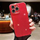 For iPhone 11 Pro Jelly Glitter Solid Color TPU Phone Case(Red) - 1