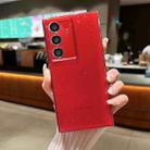 For Samsung Galaxy A15 5G Jelly Glitter Solid Color TPU Phone Case(Red) - 1