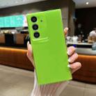 For Samsung Galaxy A15 5G Jelly Glitter Solid Color TPU Phone Case(Fluorescent green) - 1