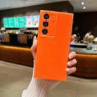 For Samsung Galaxy A15 5G Jelly Glitter Solid Color TPU Phone Case(Orange) - 1