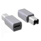 2pcs JUNSUNMAY USB Type-C Female to Male USB 2.0 Type-B Adapter Converter Connector for Printers Scanner Electric Piano - 1