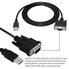 JUNSUNMAY 6 Feet RS232 DB9 Female to USB 2.0 Cable Only Use for Programmable Logic Controller - 4