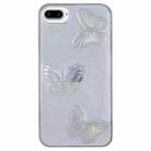 For iPhone 7 Plus / 8 Plus Clear Crystal Butterflies TPU Phone Case(Transparent) - 1