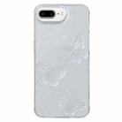 For iPhone 7 Plus / 8 Plus Clear Crystal Butterflies TPU Phone Case(Transparent) - 1