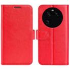 For OPPO Find X6 R64 Texture Horizontal Flip Leather Phone Case(Red) - 1