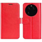 For OPPO Find X6 Pro R64 Texture Horizontal Flip Leather Phone Case(Red) - 1