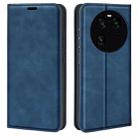 For OPPO Find X6 Pro Retro-skin Magnetic Suction Leather Phone Case(Dark Blue) - 1